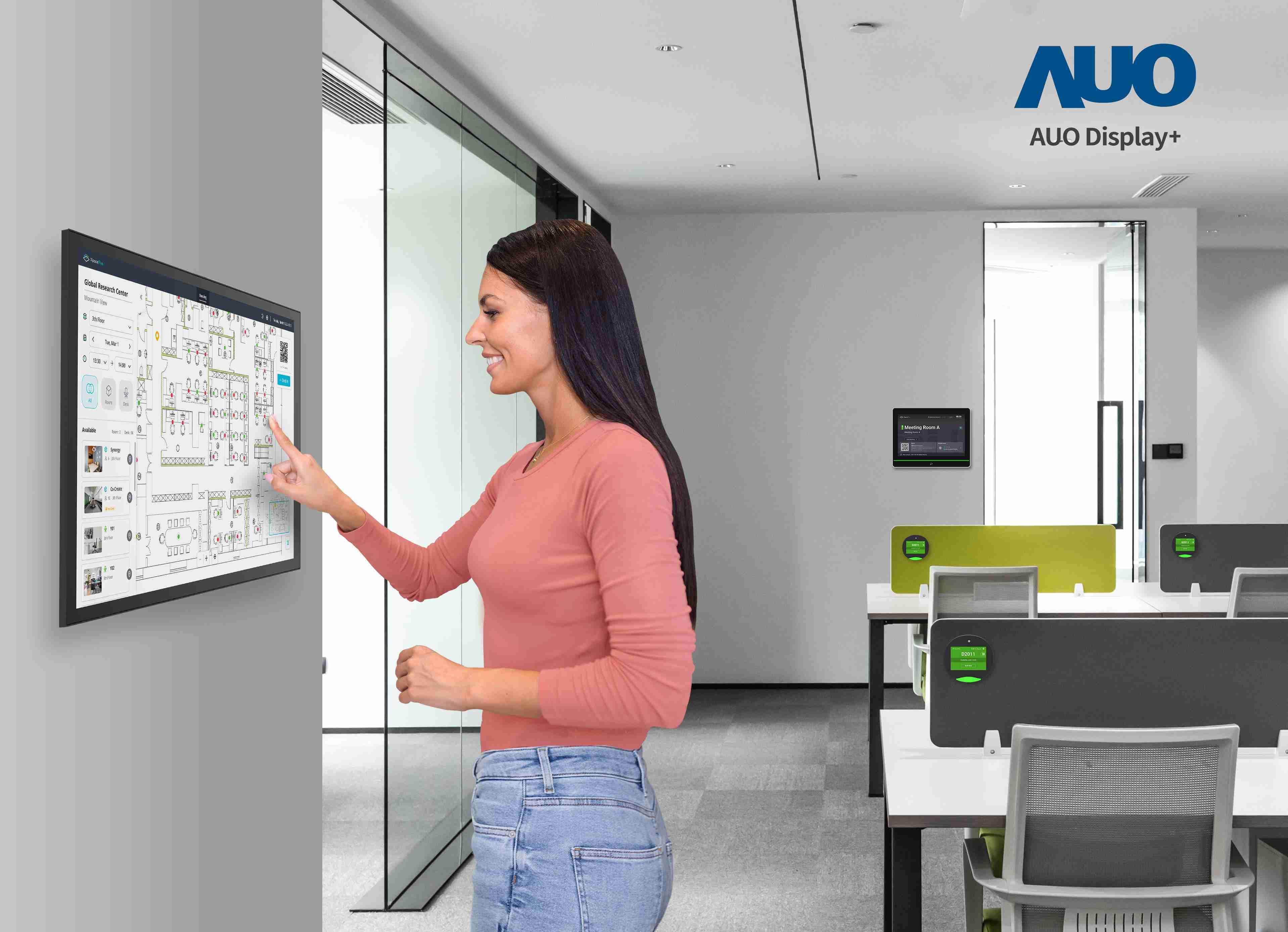 达擎会议空间管理解决方案可应用于空间预约和管理流程，，，将办公空间的查询、、预约和保留等流程自动化，，为用户提供更灵活、、、弹性的工作模式